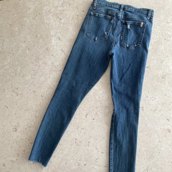 Joe's Jeans Women's Franklin Skinny High Rise Distressed Hem, Size 28 - Picture 2 of 8